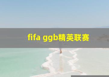 fifa ggb精英联赛